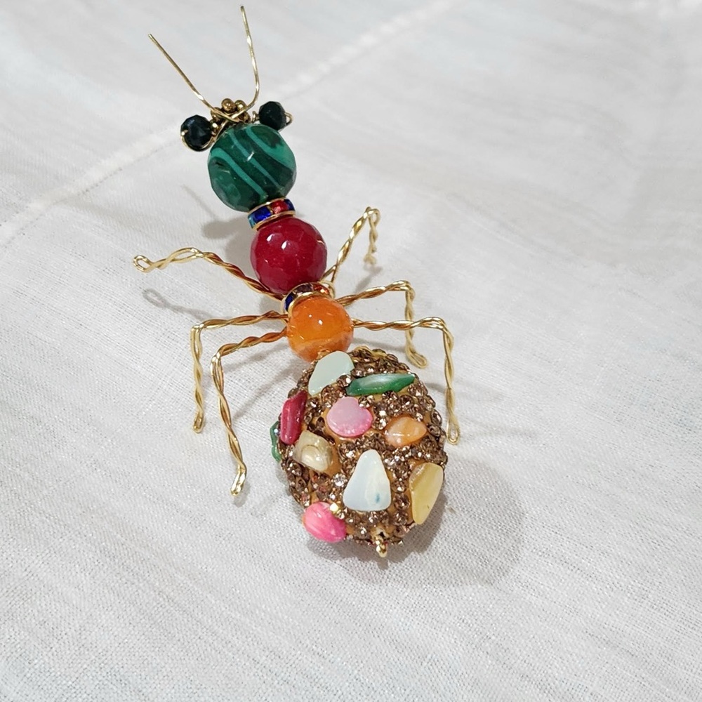 Colorful Beaded Ant